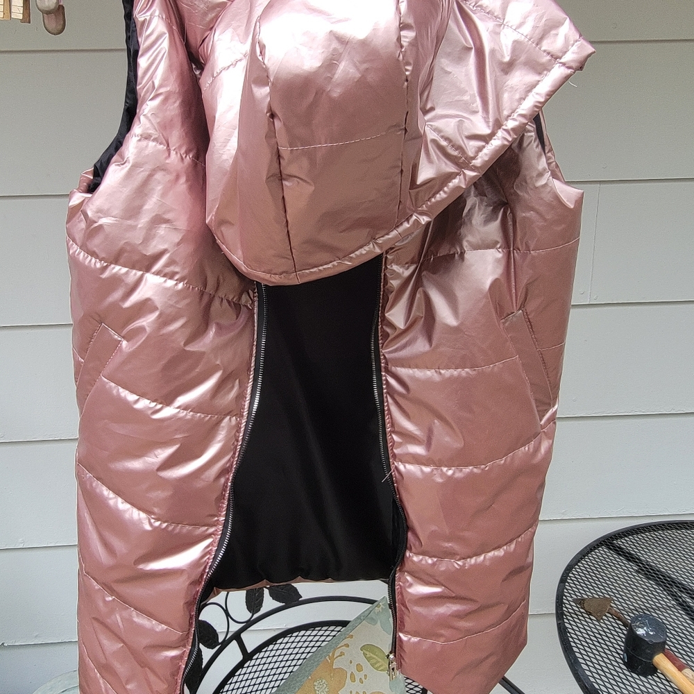 Thigh length vest